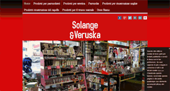 Desktop Screenshot of profumeriasolange.com